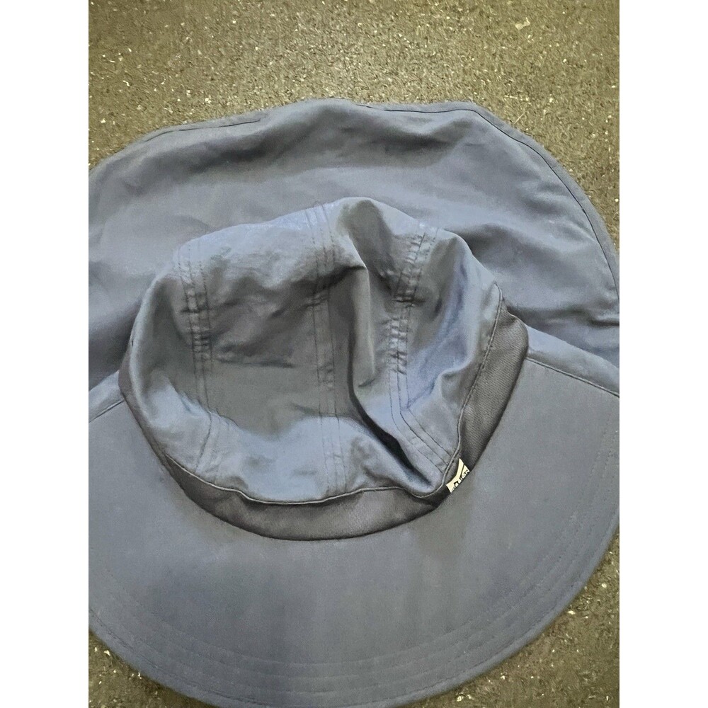 new Mission Cooling Sun Protector Polyester Hat chin strap blue unisex wide brim